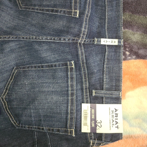 Ariat Jeans High Rise Fringe Flare - Picture 4 of 6